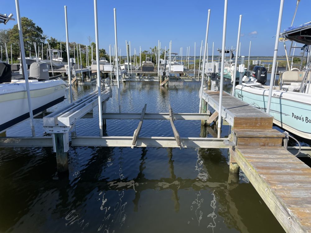 Wet Slip in Harkers Island, North Carolina