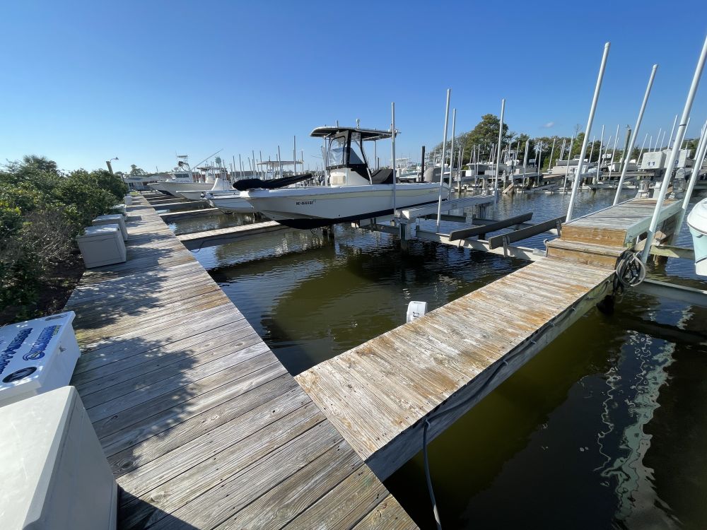 Wet Slip in Harkers Island, North Carolina